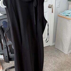 Calvin Klein Black Midi Dress